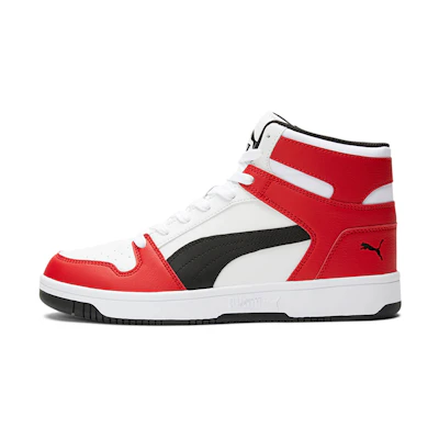 Puma Rebound LayUp SL 'White High Risk Red'