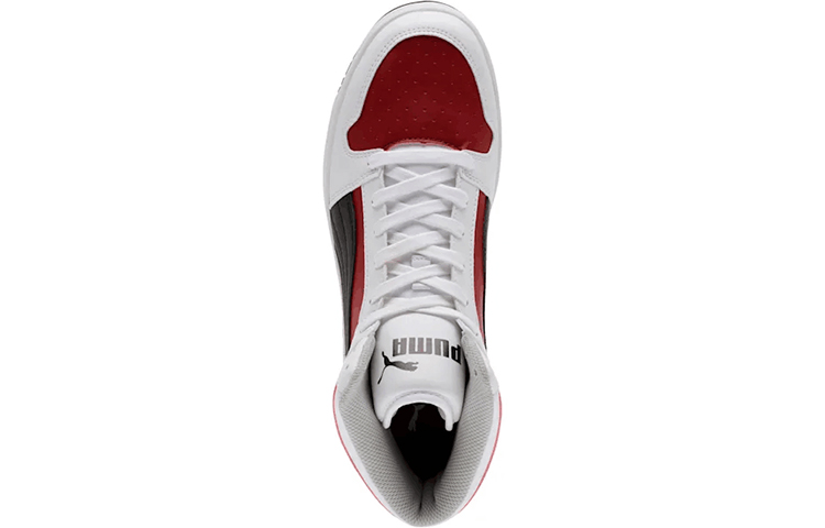 Puma Rebound Layup Sneakers 'Black White Red' 圖 2