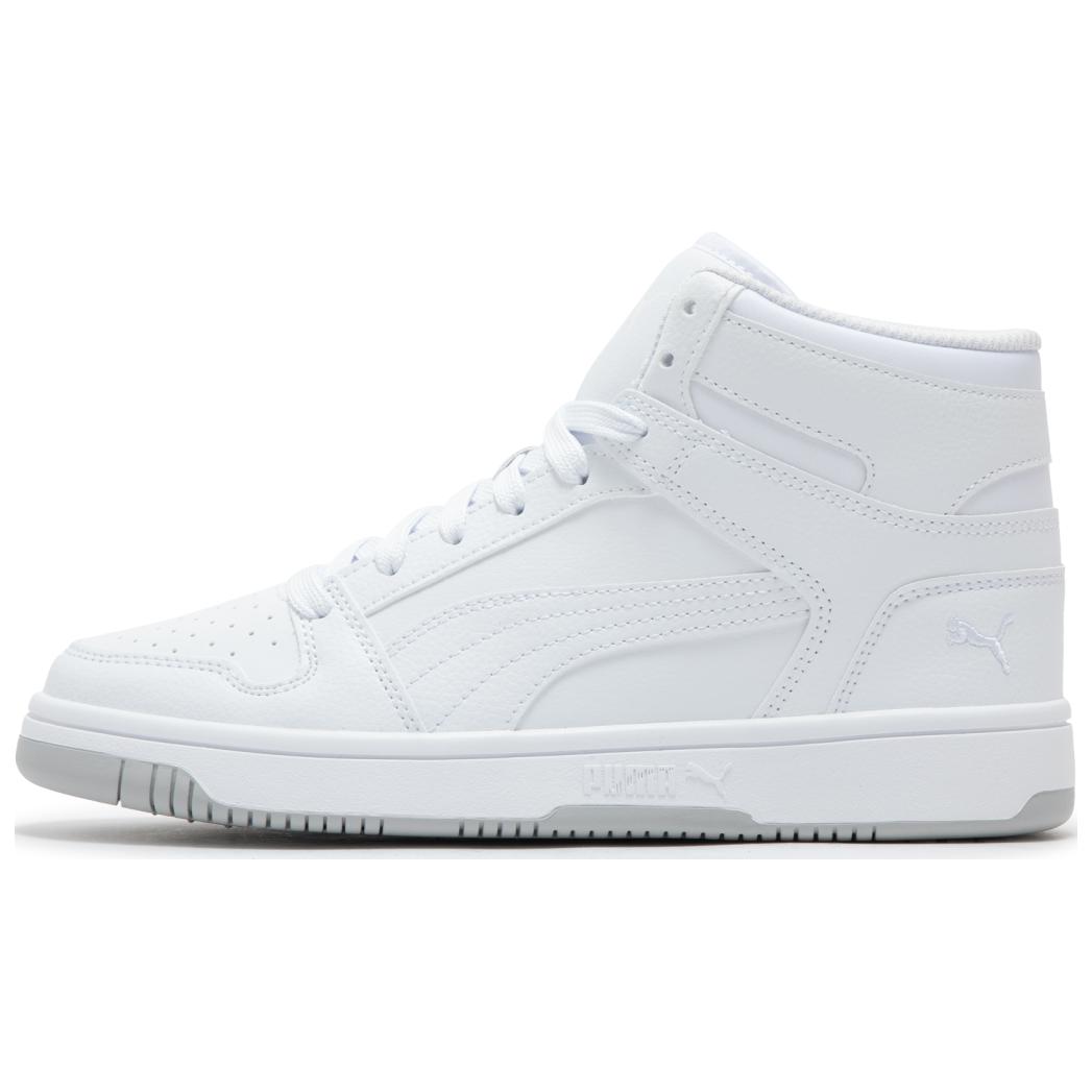 Puma Rebound Layup White High-Top Sneakers Lightweight Casual Shoes 396144-01