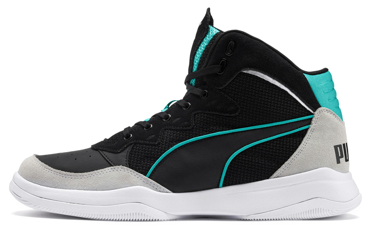 Puma Rebound Playoff 'Black Turquoise' 370547-01