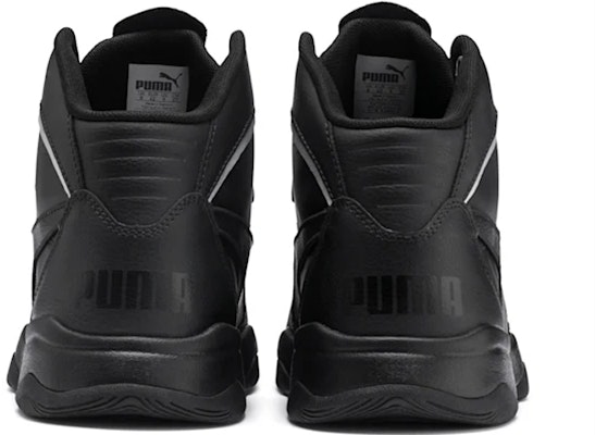Puma Rebound Playoff Hitam Putih 370546-02 Shop Puma Rebound Playoff Hitam Putih 370546-02