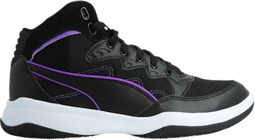 Puma Rebound Playoff Mesh 'Black Purple Glimmer' 370915-02 Puma Rebound Playoff Mesh 'Black Purple Glimmer' 370915-02