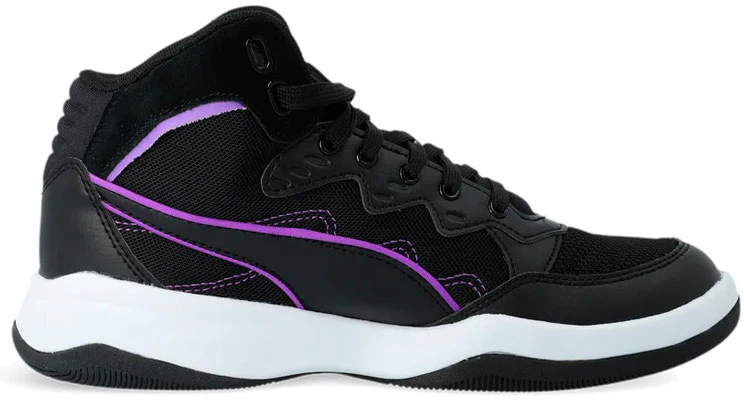 Puma Rebound Playoff Mesh 'Black Purple Glimmer' 370915-02 Order Puma Rebound Playoff Mesh 'Black Purple Glimmer' 370915-02