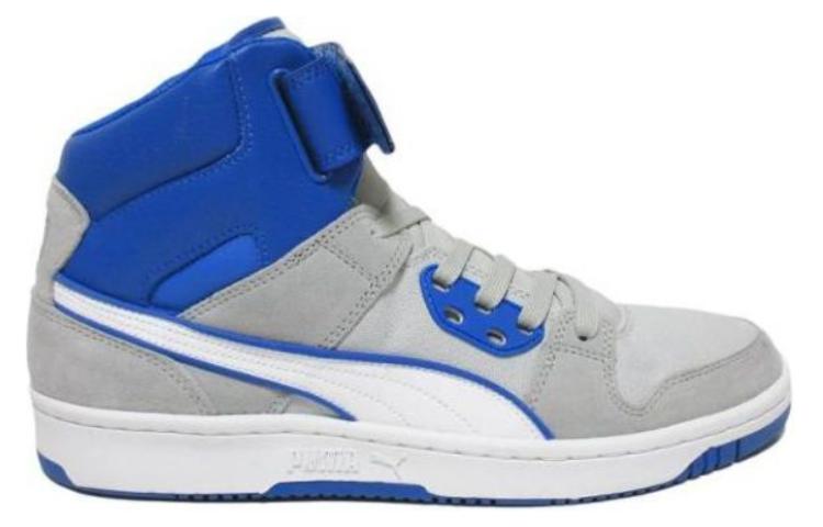 Order 彪馬 Rebound Street 輕便透氣高筒休閒板鞋 灰藍