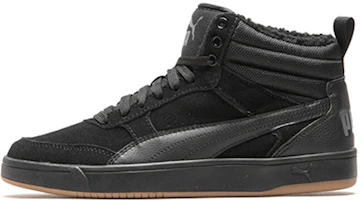 Puma Rebound Street High Board Shoes Black 366994-01 Puma Rebound Street High Board Shoes Black 366994-01