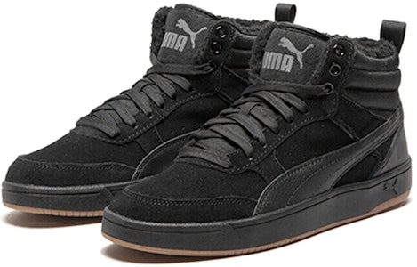 Puma Rebound Street High Zapatillas Negras de Skateboarding 366994-01 Lookbook Puma Rebound Street High Zapatillas Negras de Skateboarding 366994-01