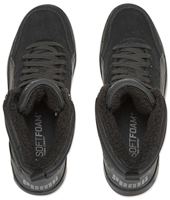 Puma Rebound Street High Board Shoes Black 366994-01 Shop Puma Rebound Street High Board Shoes Black 366994-01