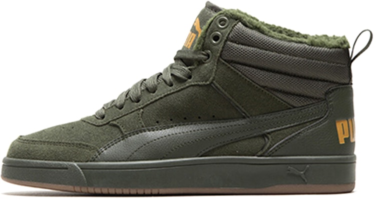 Puma Rebound Street High Board Shoes Green 366994-02 Buy Puma Rebound Street High Board Shoes Green 366994-02