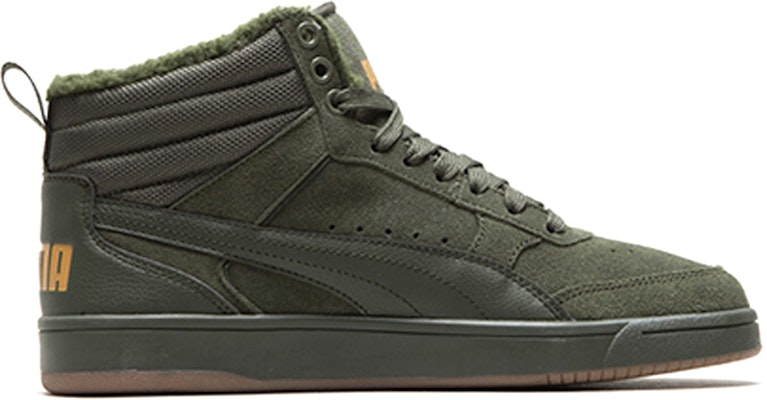 Puma Rebound Street High Board Shoes Green 366994-02 Order Puma Rebound Street High Board Shoes Green 366994-02