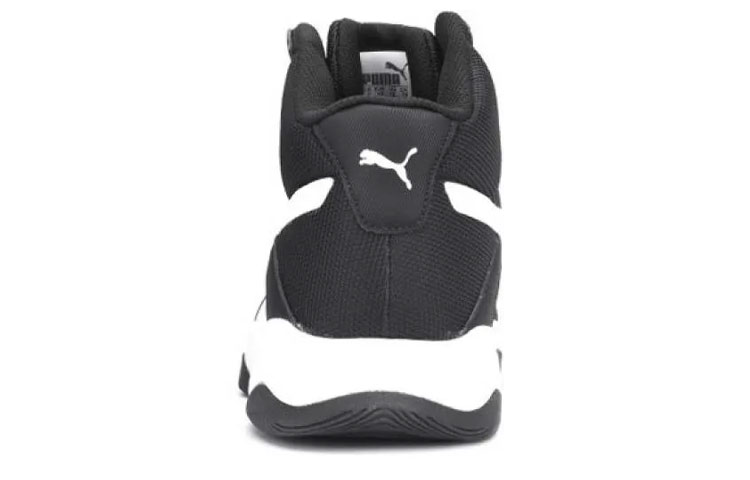 Shop Puma Rebound Street Mid-high Black/ 'White' 362072-01