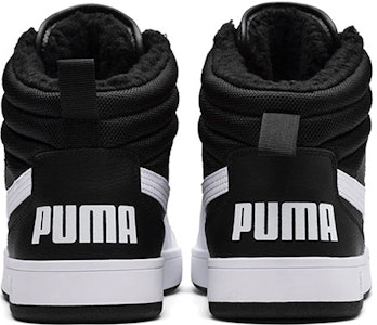 (W) Puma Rebound Street V2 Fur 'Negro Blanco' 363717-05 Shop (W) Puma Rebound Street V2 Fur 'Negro Blanco' 363717-05