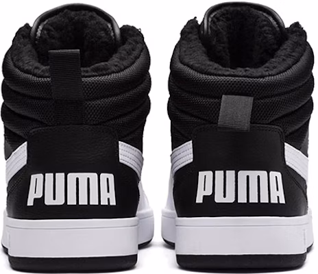 (Women) Puma Rebound Street V2 Fur 'Black White' 363717-05 Shop (Women) Puma Rebound Street V2 Fur 'Black White' 363717-05