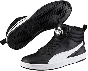 (W) Puma Rebound Street V2 Fur 'Negro Blanco' 363717-05 Purchase (W) Puma Rebound Street V2 Fur 'Negro Blanco' 363717-05