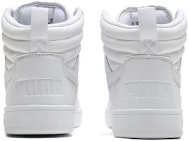 Details for PUMA REBOUND Street v2 皮革 防滑耐磨 高筒 滑板鞋 男女皆宜 純白