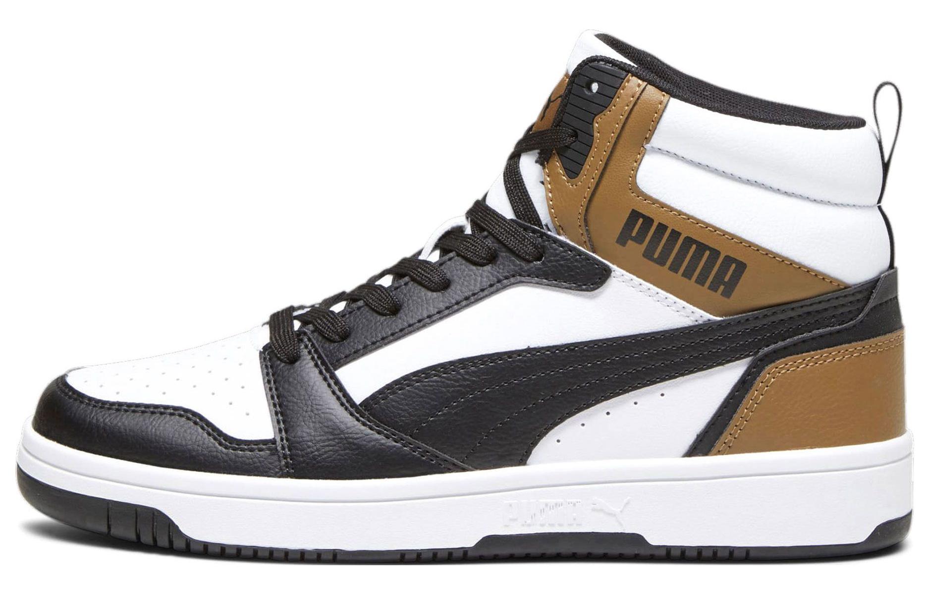 Puma Rebound V6 &#x27;White Black Chocolate&#x27; 392326-09