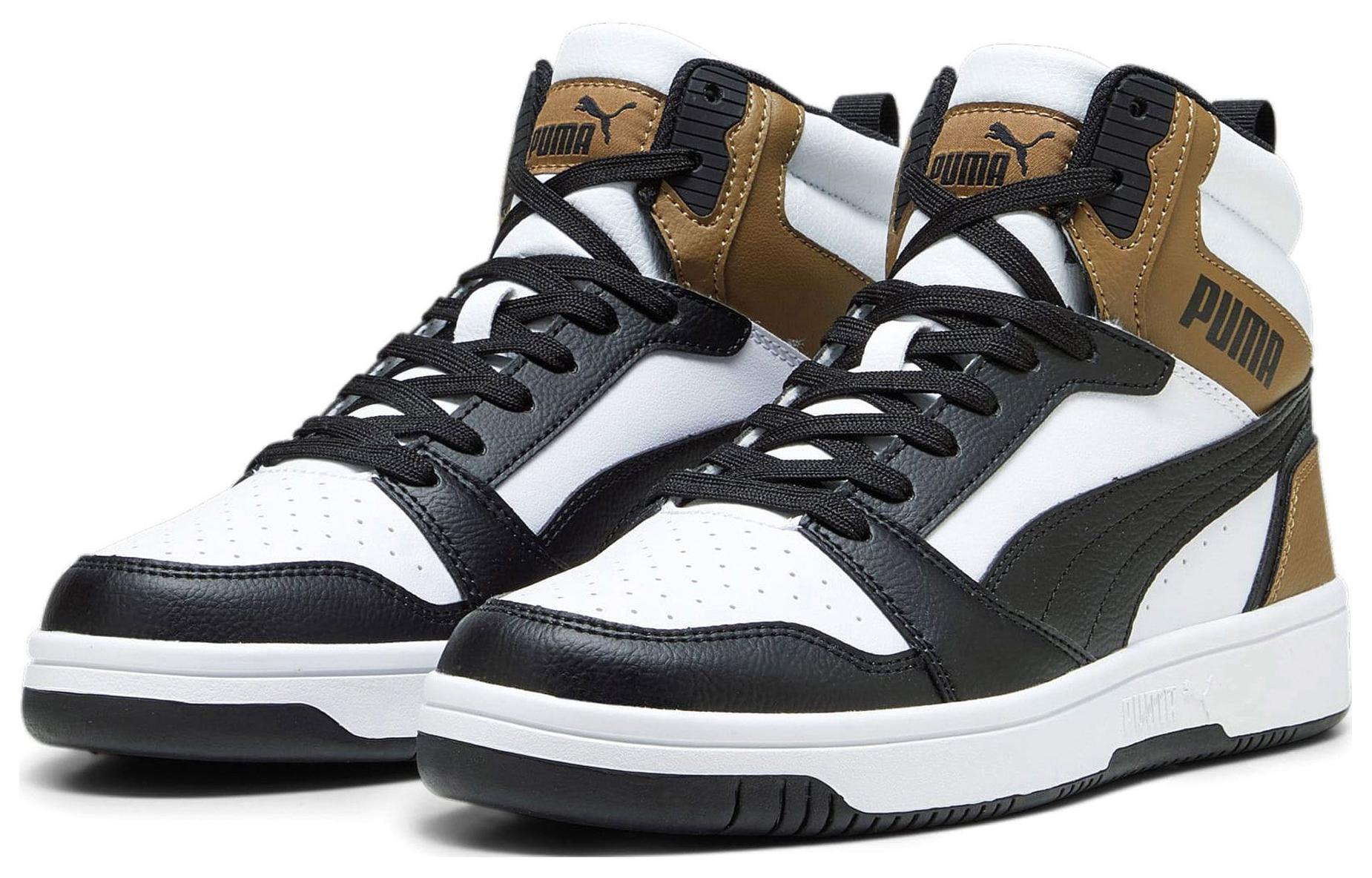 Lookbook プーマ リバウンド V6 "白黒チョコ" 392326-09