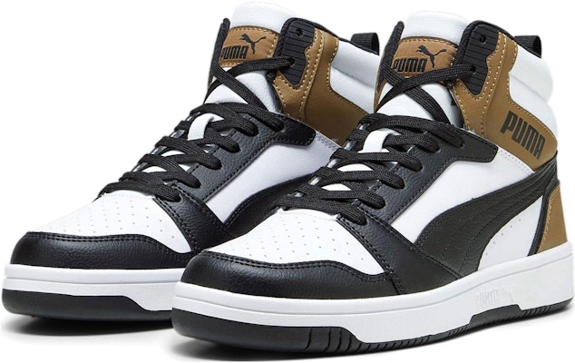 Puma Rebound V6 'Putih Hitam Coklat' 392326-09 Lookbook Puma Rebound V6 'Putih Hitam Coklat' 392326-09