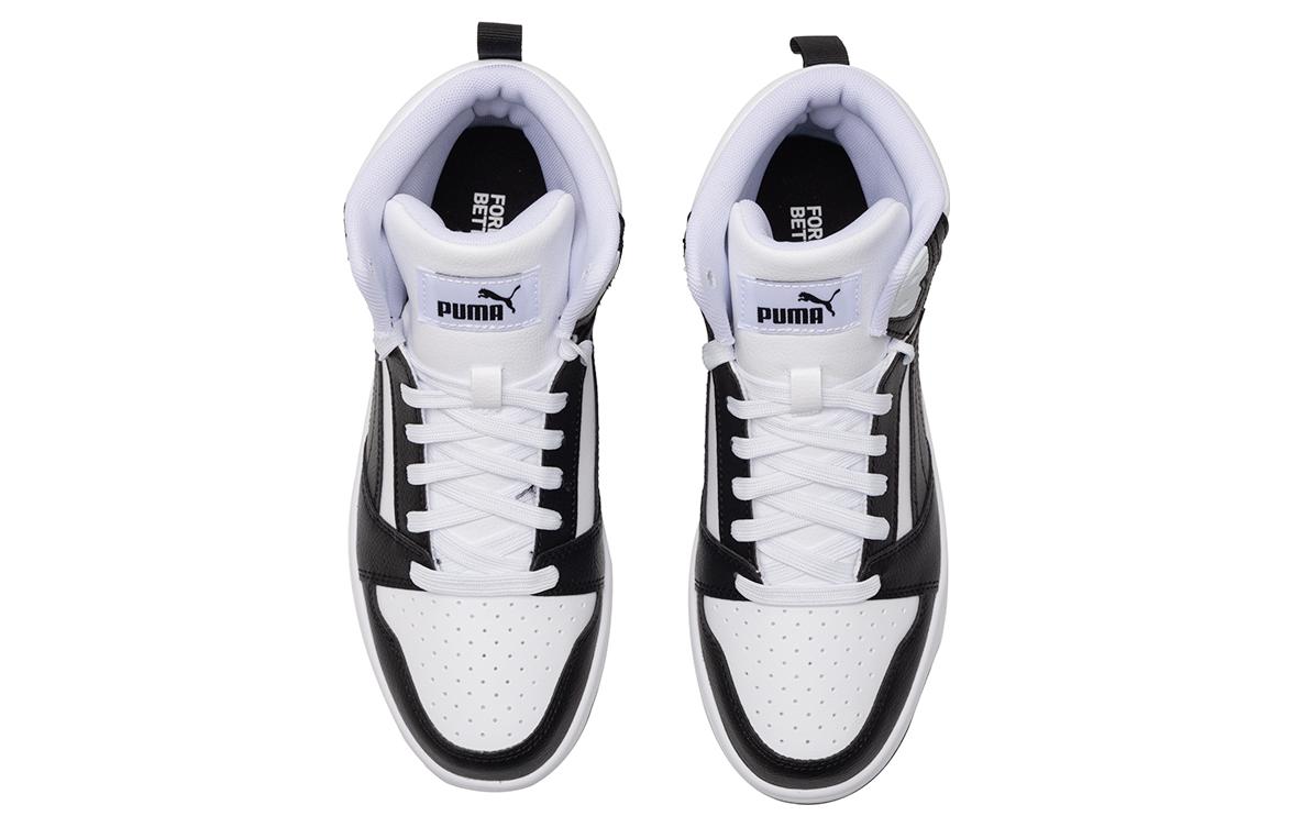 Lookbook 푸마 리바운드 V6 '화이트 블랙 그레이' 392326-01