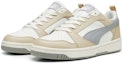 Lookbook Puma Rebound V6 Low 'Retro Kasual Selesa Putih Kelabu' 392328-09
