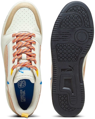 Puma Rebound V6 Low 'White Khaki' 393581-02 Lookbook Puma Rebound V6 Low 'White Khaki' 393581-02