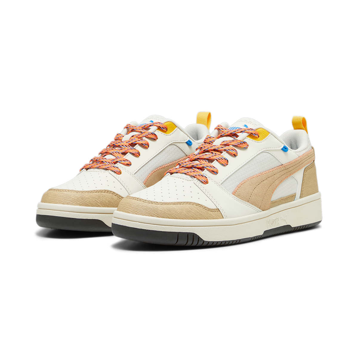 Lookbook Puma Rebound V6 Low ''Wit Khaki'' 393581-02
