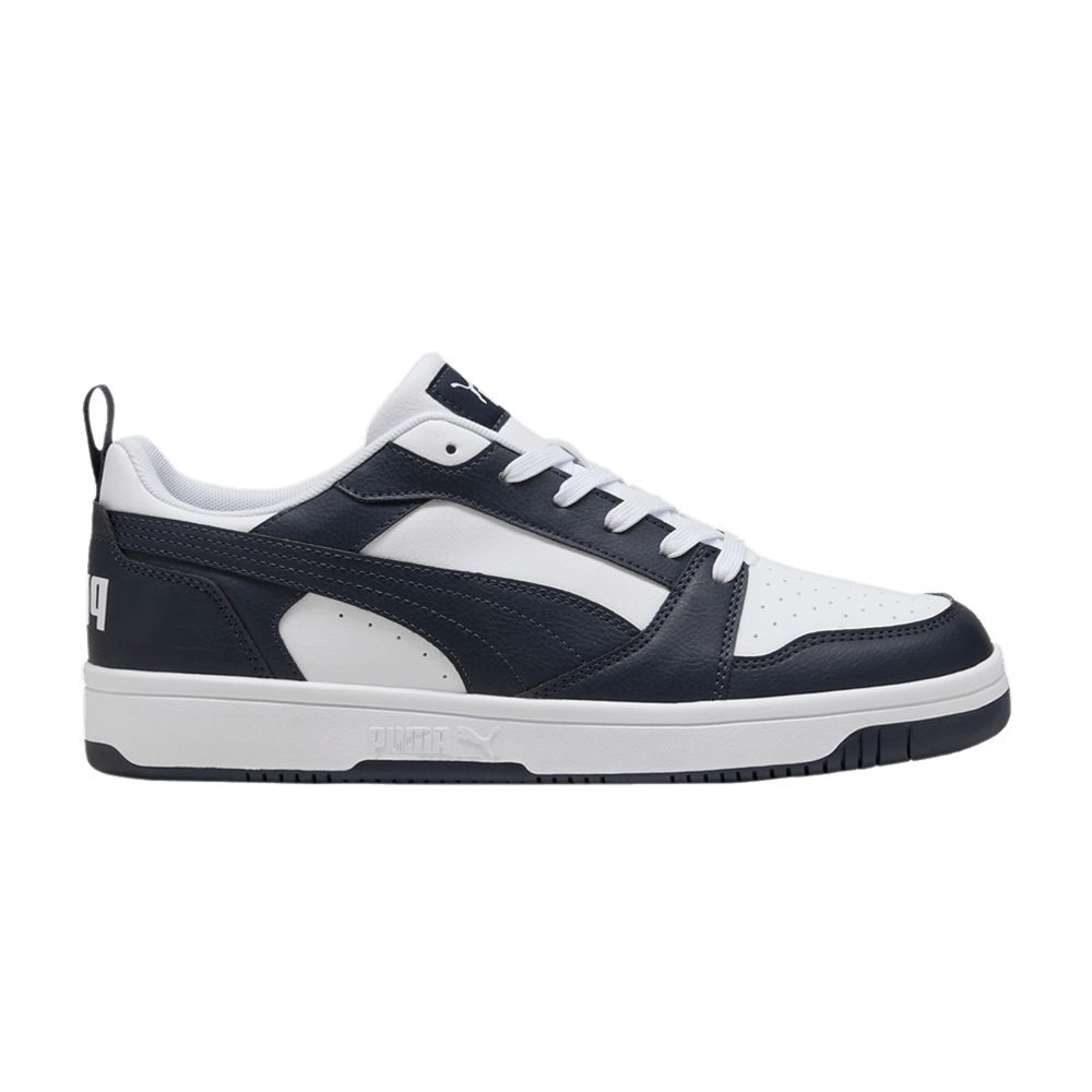Puma Rebound V6 Low 'White New Navy' 392328-37
