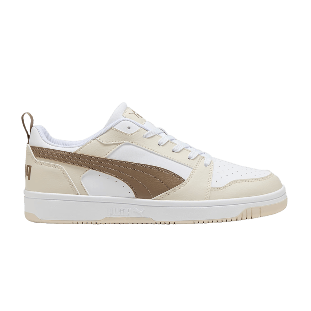 Puma Rebound V6 Low 'White Totally Taupe Alpine Snow' 392328-38