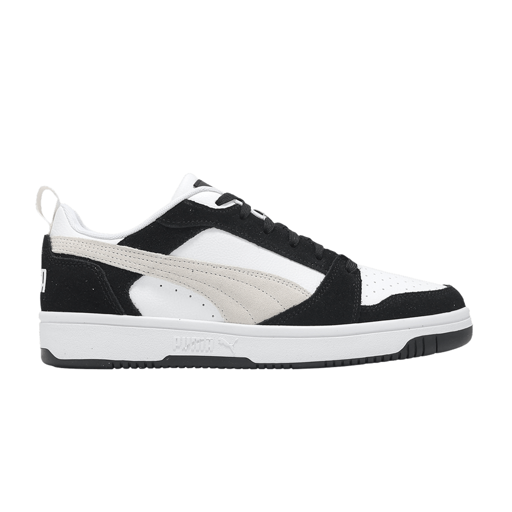 Puma Rebound V6 Low SD 'Black White' 402262-01