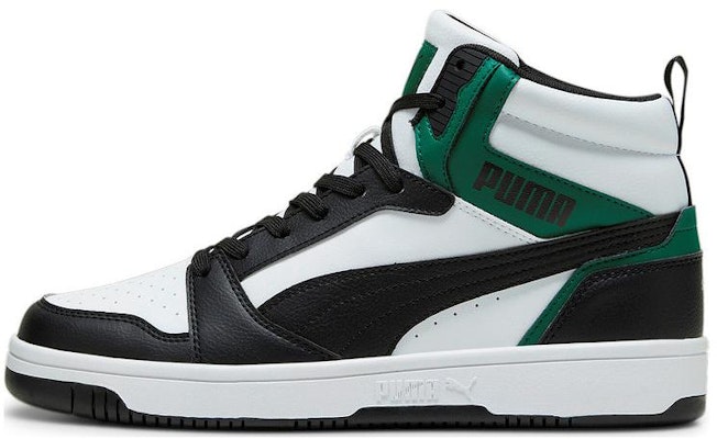 Puma Rebound v6 Sneakers 'Black White Green' 392326-16 Buy Puma Rebound v6 Sneakers 'Black White Green' 392326-16