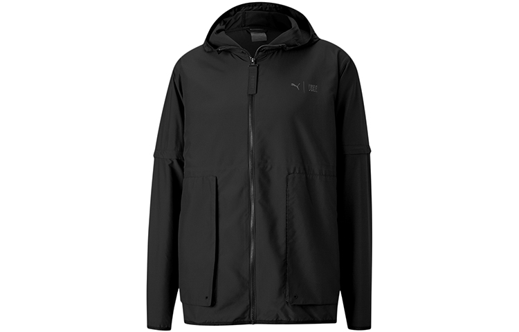 Puma Recyclable Eco Series Black Running & Fitness Hooded Jacket 519029-01
