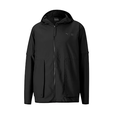 Puma Recyclable Eco Series Black Running & Fitness Hooded Jacket 519029-01
