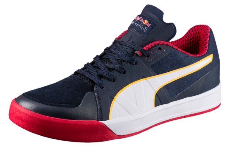 Lookbook Puma 紅牛車隊 Racing Rider 耐磨防滑休閒板鞋 深藍
