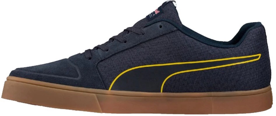 Puma Red Bull 賽車翼系列 麂皮 防滑耐磨 低筒休閒板鞋 深藍 Buy Puma Red Bull 賽車翼系列 麂皮 防滑耐磨 低筒休閒板鞋 深藍