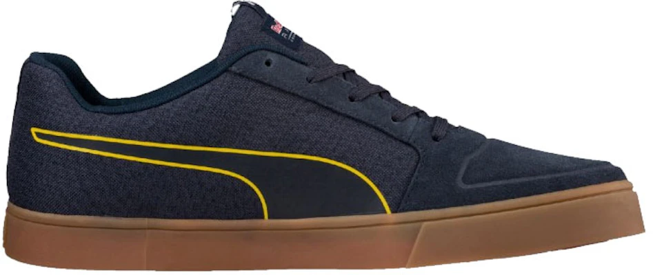 Puma Red Bull 賽車翼系列 麂皮 防滑耐磨 低筒休閒板鞋 深藍 Order Puma Red Bull 賽車翼系列 麂皮 防滑耐磨 低筒休閒板鞋 深藍