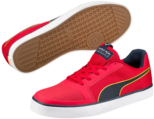 Puma Red Bull Racing Wings Vulc ''Rood Zwart'' 305934-02 Order Puma Red Bull Racing Wings Vulc ''Rood Zwart'' 305934-02
