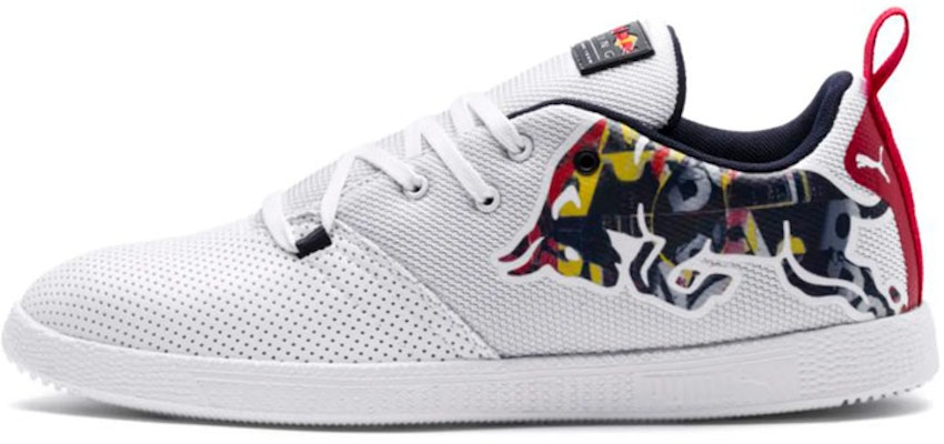 Puma Red Bull Racing x Cups Lo 'White Bulls' 306186-01 Buy Puma Red Bull Racing x Cups Lo 'White Bulls' 306186-01