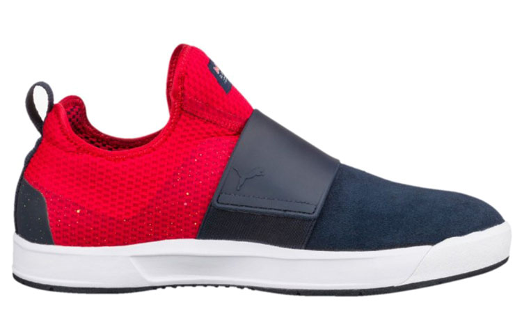 Order Puma 紅牛賽車 輕便減震防滑 低幫休閒板鞋 紅藍