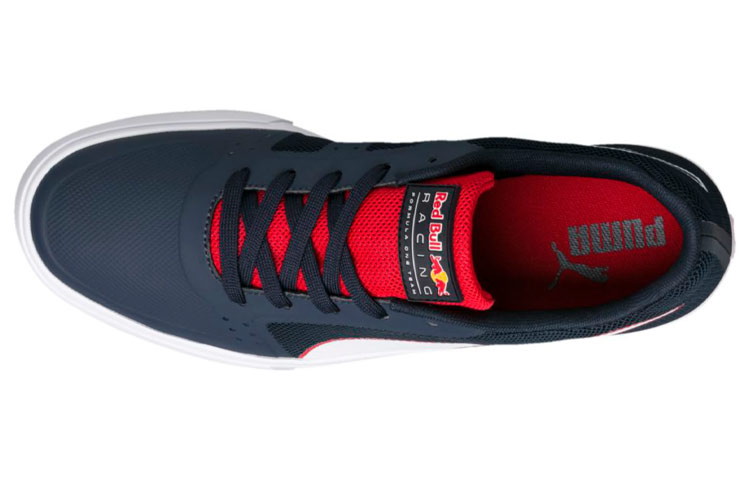 Shop 紅牛 x Puma Racing Wings 聯名 防滑耐磨 低筒休閒板鞋 深藍