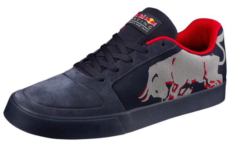 Lookbook Puma Red Bull x Wings Vulcan 'Navy' - Biru Gelap 306114-01