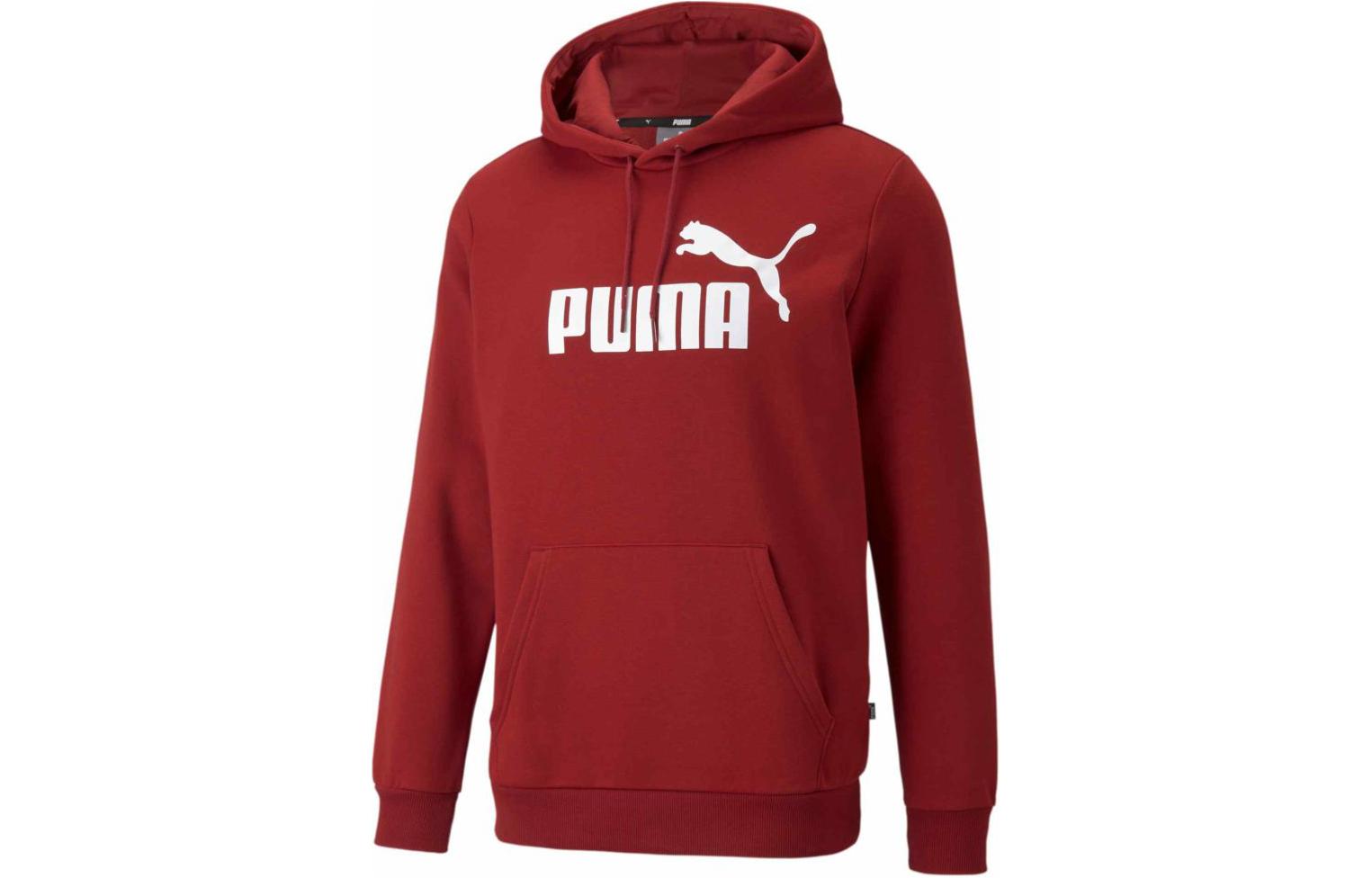 Puma Red Hoodie with Logo Print 586687-22