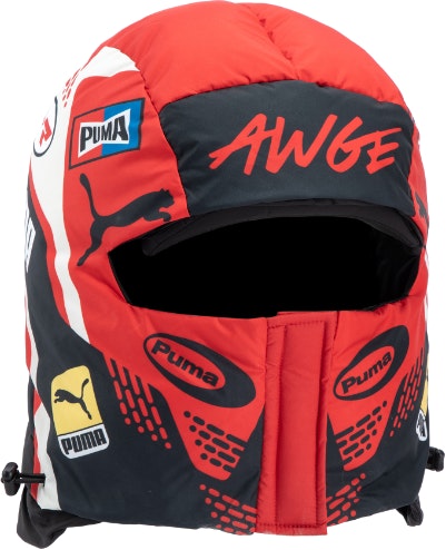 puma-red-printed-polyester-hat-unisex-couple-style-101617-02588602