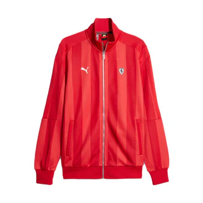 Puma Red Solid Color Logo Sports Jacket 620988-02