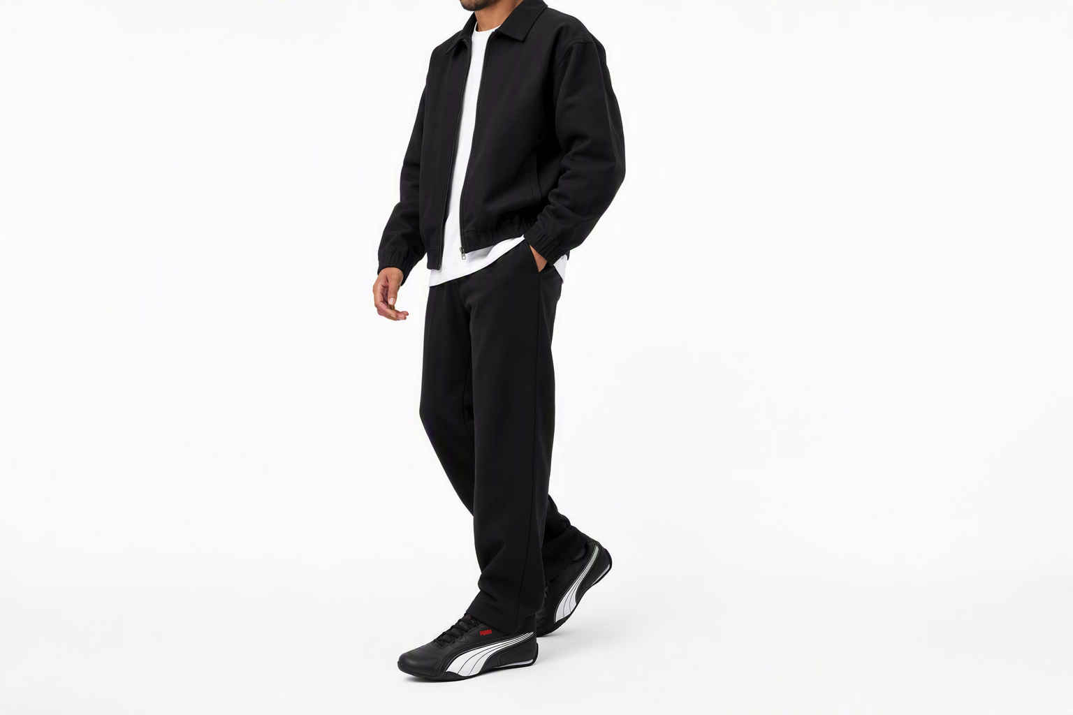 Order プーマ レッドン バンジー 黒白 (Puma Redon Bungee 黒白) 388167-02