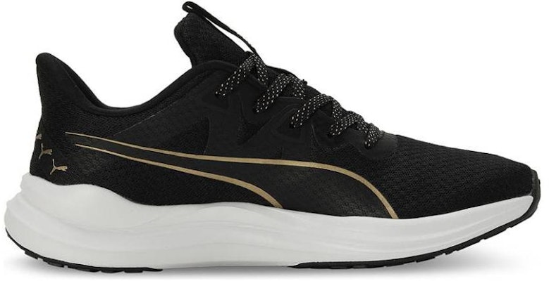 Puma Reflect Lite '熔融金屬 - 黑色隊伍金' 379070-01 Order Puma Reflect Lite '熔融金屬 - 黑色隊伍金' 379070-01
