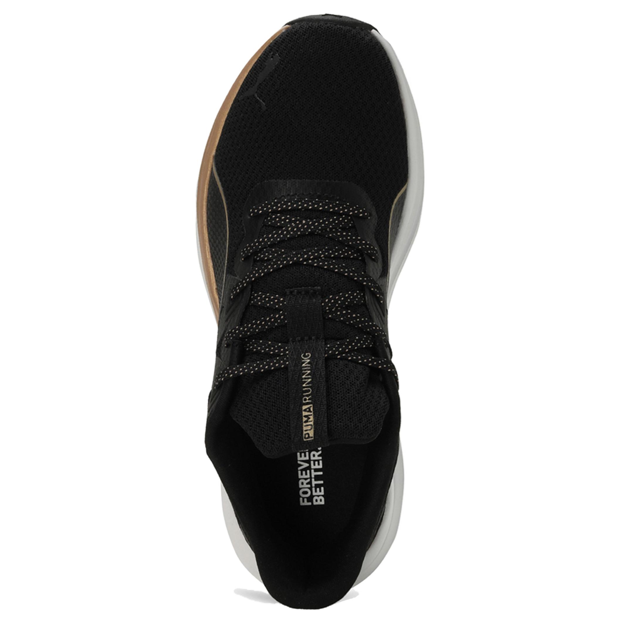 Shop Puma Reflect Lite '熔融金屬 - 黑色隊伍金' 379070-01