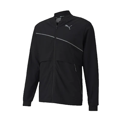 Puma Reflective Running Zip Jacket Black 51937001