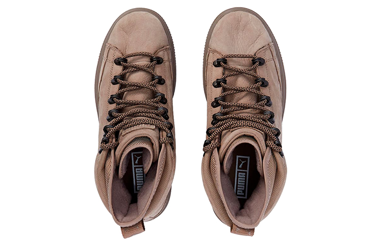 Shop Puma Ren Boot Nbk High Top Sneakers Pink 364063-05