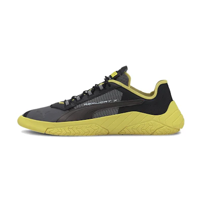 Puma Replicat-X Suede Tech 'Black Yellow'