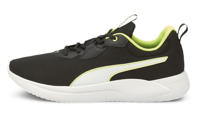 Puma Resolve Low Top /Black/Green 'White' 194739-05