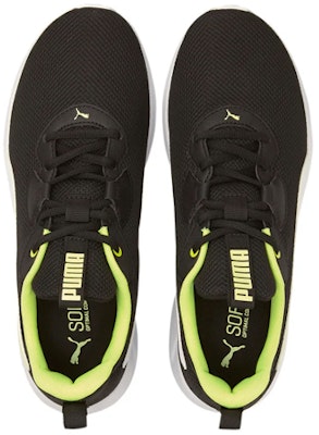 PUMA Resolve 低筒 跑步鞋 男款 白黑綠 Shop PUMA Resolve 低筒 跑步鞋 男款 白黑綠